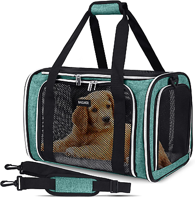 #ad Pet Travel Carrier Cat Carriers Dog Carrier for Small Medium Cats Dogs Puppies $45.99
