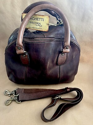 #ad Designer Handbag leather spaghetti Western hand Straps And Shoulder Straps $153.00