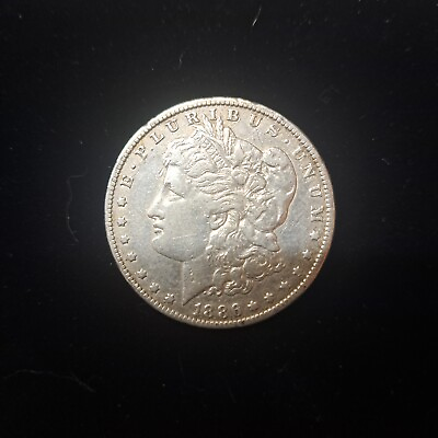 #ad 1886 O Morgan Silver Dollar Silver Coin Choice XF AU Key Date $200.00