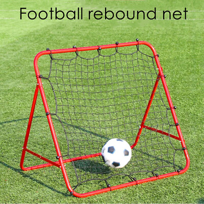 #ad Football Practice Mesh Soccer Ball Goal Training Rebound Net Training Equipment $39.50