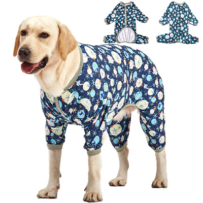 #ad LovinPet Snowflake Dog Pajamas XlPlayful Clothes For Large Dogbathing Care Dog $29.75