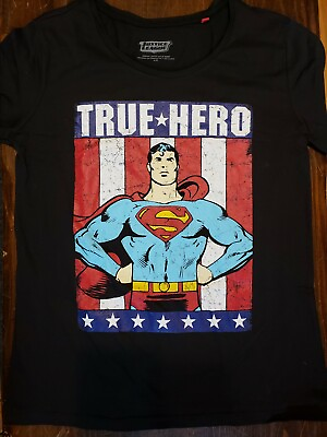 #ad SUPERMAN quot;True Heroquot; Women#x27;s XL T Shirt DC Comics $15.00