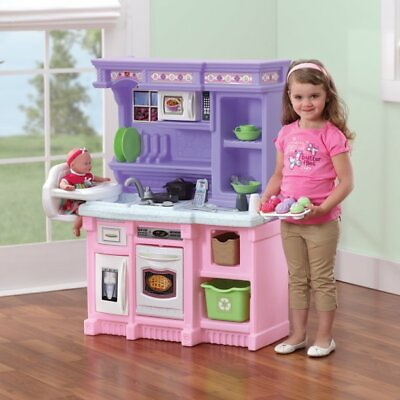 #ad Kids Pretend Play Little Bakers Kitchen 30 Pcs Accessory W Girls Doll Toy Set $275.97