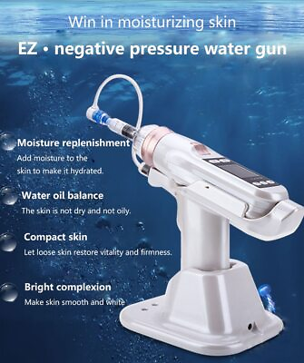 #ad New Hydro EZ Beauty Machine Negative Meso Machine Gun Water Facial Skin Care $104.48