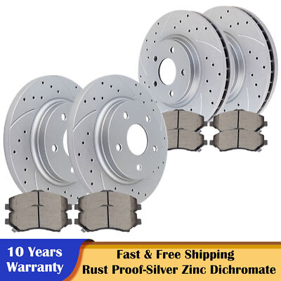 #ad Front Rear Brake Rotors and Pads for 08 11 Chrysler TOWNamp;COUNTRY Journey Grand $132.25