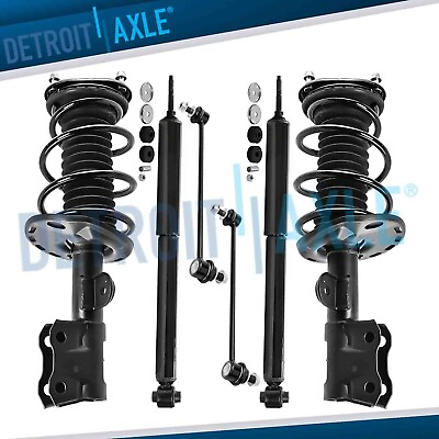 #ad #ad Front Struts Rear Shocks Sway Bars Kit for 2013 2014 2015 Toyota Prius Plug In $201.19