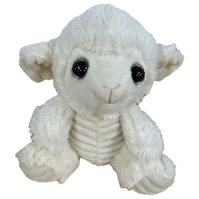#ad Celebrate Soft Fleece Small Fluffy Ivory Lamb Stuffed Animal 7quot; Plush Sheep Pal $9.88