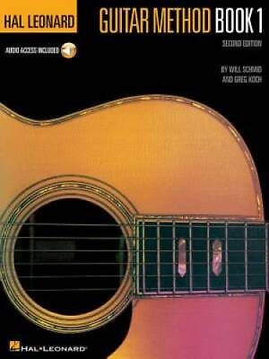#ad Hal Leonard Guitar Method Book 1: Book CD Pack Paperback GOOD $4.32