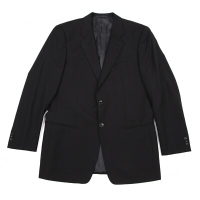 #ad ARMANI COLLEZIONI Notched Lapel 2B Tailored Jacket Size M L K 114383 $226.00