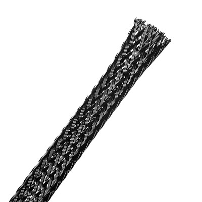 #ad PET Cord Protector 6.5Ft 12mm Wire Loom Cable Sleeve for OD 12 14mm Line Black AU $15.23