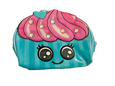#ad Cupcake Makeup Bag Purse Cute Glitter Cupcake Zippered $11.04