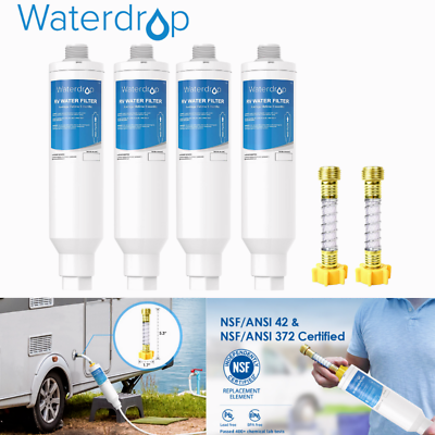 #ad Waterdrop RV Water Filter RV Inline Hose Water Filter with Hose Protector $42.99