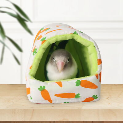 #ad Space Pet Bed Warmth for Furry Friend Cozy Semi enclosed Hamster Cotton Nest $9.73
