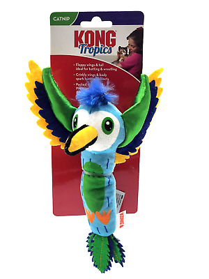 #ad KONG Tropics Bird Assorted Catnip Cat Toy colors vary $12.89