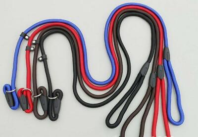 #ad Hot sale Rope Dog whisperer Millan style Slip Training leash lead collar $4.64