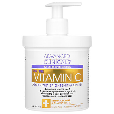 #ad Vitamin C Advanced Brightening Cream 1 lb 16 oz $15.99