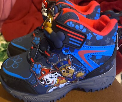 #ad Paw Patrol size 8t authentic sneakers Boots  new with tags $19.00
