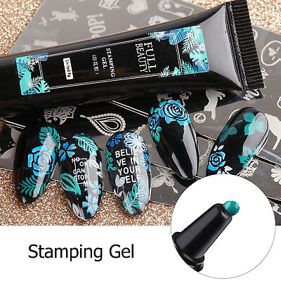 #ad 8ml Stamping Gel Led Cure Diy Manicure Printing Nail Diy Oil Gel Lightweight $7.58