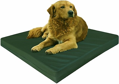 #ad Durable Gel Memory Foam Dog Bed with Waterproof Denim Cover for Large Pet 48X30quot; $82.95