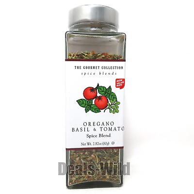 #ad Oregano Basil amp; Tomato Seasoning Gourmet Collection Spice Salt Free Bigger Size $16.95