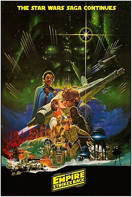 #ad Empire Strikes Back Star Wars Poster Alternate Version $16.99