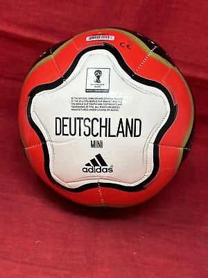 #ad Adidas World Cup 2014 Football Deutschland Germany Mini Sz 1 Soccer Ball Brazil $39.96