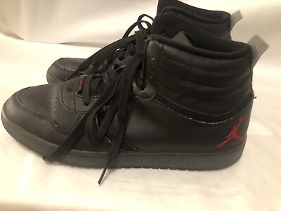 #ad Nike Air Jordan Heritage Black Basketball Shoes Boys Size 7 886310 001 $29.99