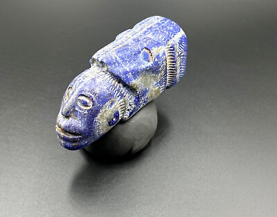 #ad Near Eastern Bactrian Antiquities Engraved Figures Lapis Lazuli Collectables $650.00