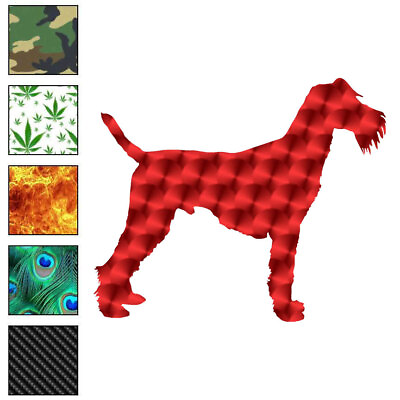 #ad Irish Fox Wire Terrier Vinyl Decal Sticker 40 Patterns amp; 3 Sizes #6566 $23.95