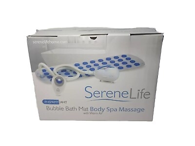 #ad SereneLife Portable Spa Bubble Bath Massager Thermal Spa Waterproof Non slip $74.69