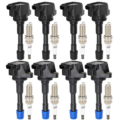 #ad 8 For 1.5L Acura ILX Honda Civic Insight 2013 2014 15 Ignition Coil Spark Plugs $106.63
