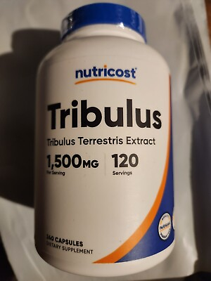 #ad Tribulus 1500mg Terrestris Extract 240 Caps Nutricost $18.89