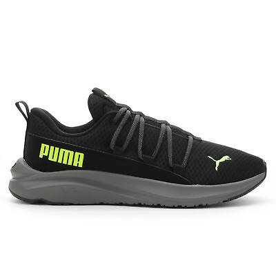 #ad Puma Softride One4All 37767102 Mens Black Canvas Athletic Running Shoes $45.99