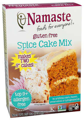 #ad Namaste Foods Gluten Free Spice Cake Mix 26 Oz $18.62