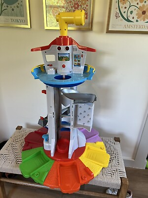#ad 🍊Paw Patrol #x27;My Size Lookout Tower#x27; w Rotating Periscope Lights amp; Sounds $70.00