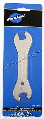 #ad Park Tool DCW 2 Double Ended Cone Wrench 15.0 amp; 16.0mm Bicycle Repair Tool $7.95