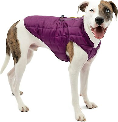 #ad Kurgo Loft Dog Jacket Reversible Fleece Winter Coat Cold Weather Protection $34.96