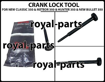 #ad CRANK LOCK TOOL Fit For Royal Enfield New Classic Hunter New Bullet Meteor 350 $40.49