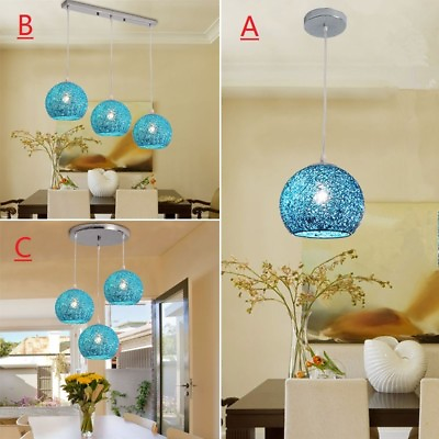 #ad Bar Pendant Light Bedroom Blue Lamp Kitchen Pendant Lighting Shop Ceiling Lights AU $171.47