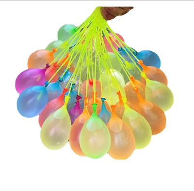 #ad 555 Quick Fill Self Sealing Instant Water Balloons Summer Kids Party $12.99