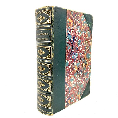 #ad quot;La Divinia Commedia di Dante Alighieriquot; G. Barbera 1879 Divine Comedy Illust $175.00