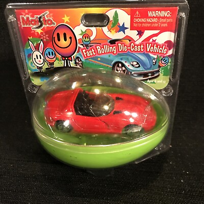 #ad Red Dodge Viper Maisto Fast Rolling#x27; Die Cast Vehicle New in Package 2007 $4.99