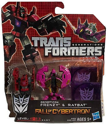 #ad Transformers Generations Fall of Cybertron Frenzy amp; Ratbat Minicon Figures NEW $21.99