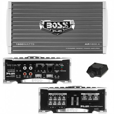 #ad NEW FourChannel Speaker Amplifier.Compact Amp.Power.Car Stereo Audio.1600w.bass $149.00
