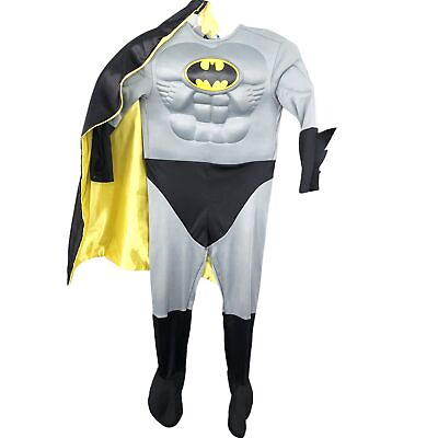 Rubie#x27;s 2pc Halloween Costume Justice League Batman Jumpsuit amp; Cape Size: Small $13.77