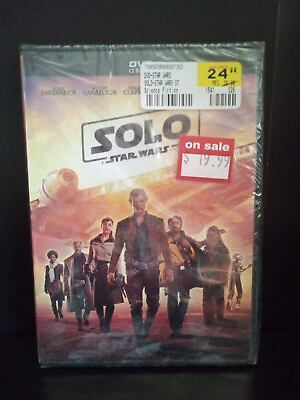 #ad #208 SOLO A STAR WARS STORY DVD NEW $10.00