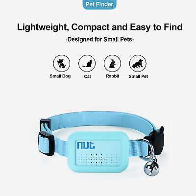 #ad NUT Cat Tracker Collar Dog Bluetooth Locator Smart Pet GPS Anti lost Positioning $22.69