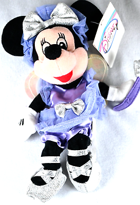 #ad Sugar Plum Minnie Mouse Disney Exclusive Bean Bag Plush $10.99