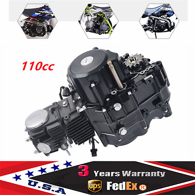 #ad Semi automatic Engine Kit 110CC SEMI AUTO ENGINE MOTOR KICK START CARBURETOR NEW $225.00