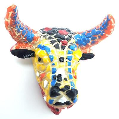 #ad #ad Spain Refrigerator Fridge Magnet Travel Tourist Souvenir Gift Spanish Bull Resin $2.99